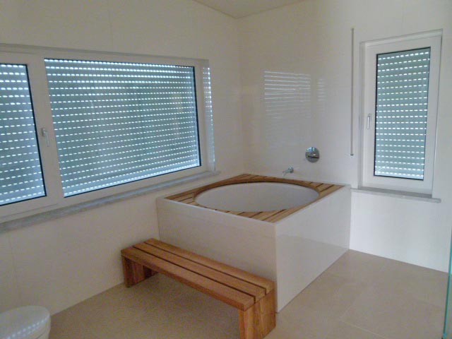 gallery image - windows with roller shutters almost closed